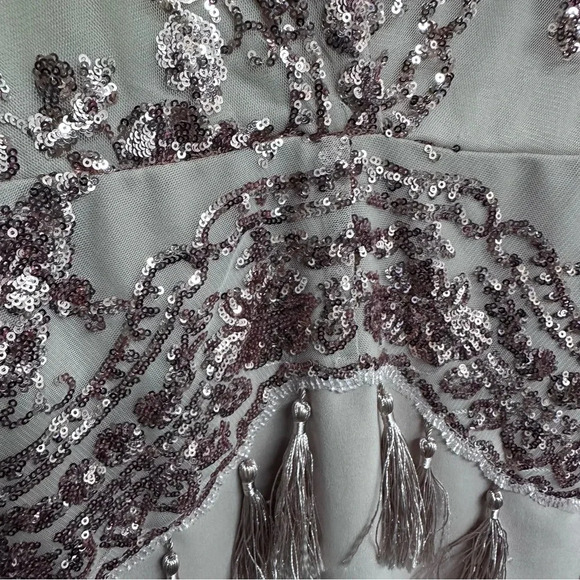 NWT SEQUIN DRESS- HOW LOW CAN YOU GO. Date night, prom, occasion mini sz6 - Picture 9 of 9